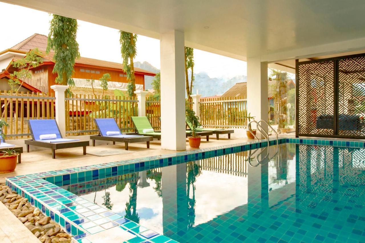 Vang Vieng Topview Hotel Exterior photo